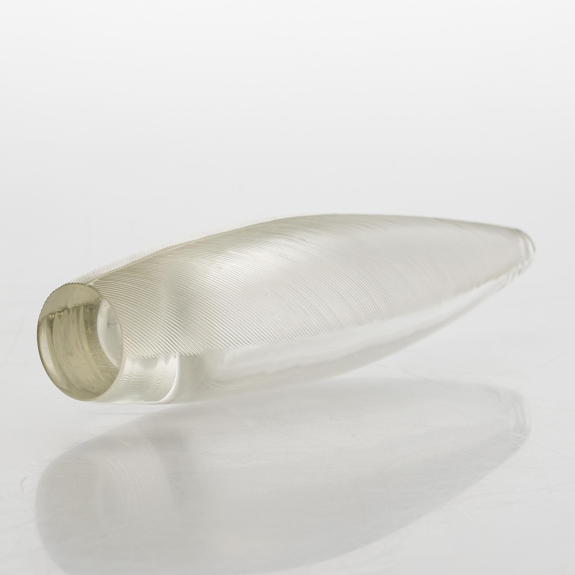 Tapio Wirkkala, A 'Sulka' Glass Vase, signed Tapio Wirkkala iittala -58.