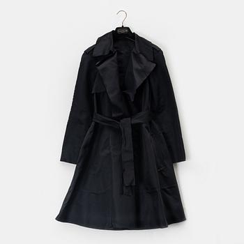Lanvin, a black coat, size 36.