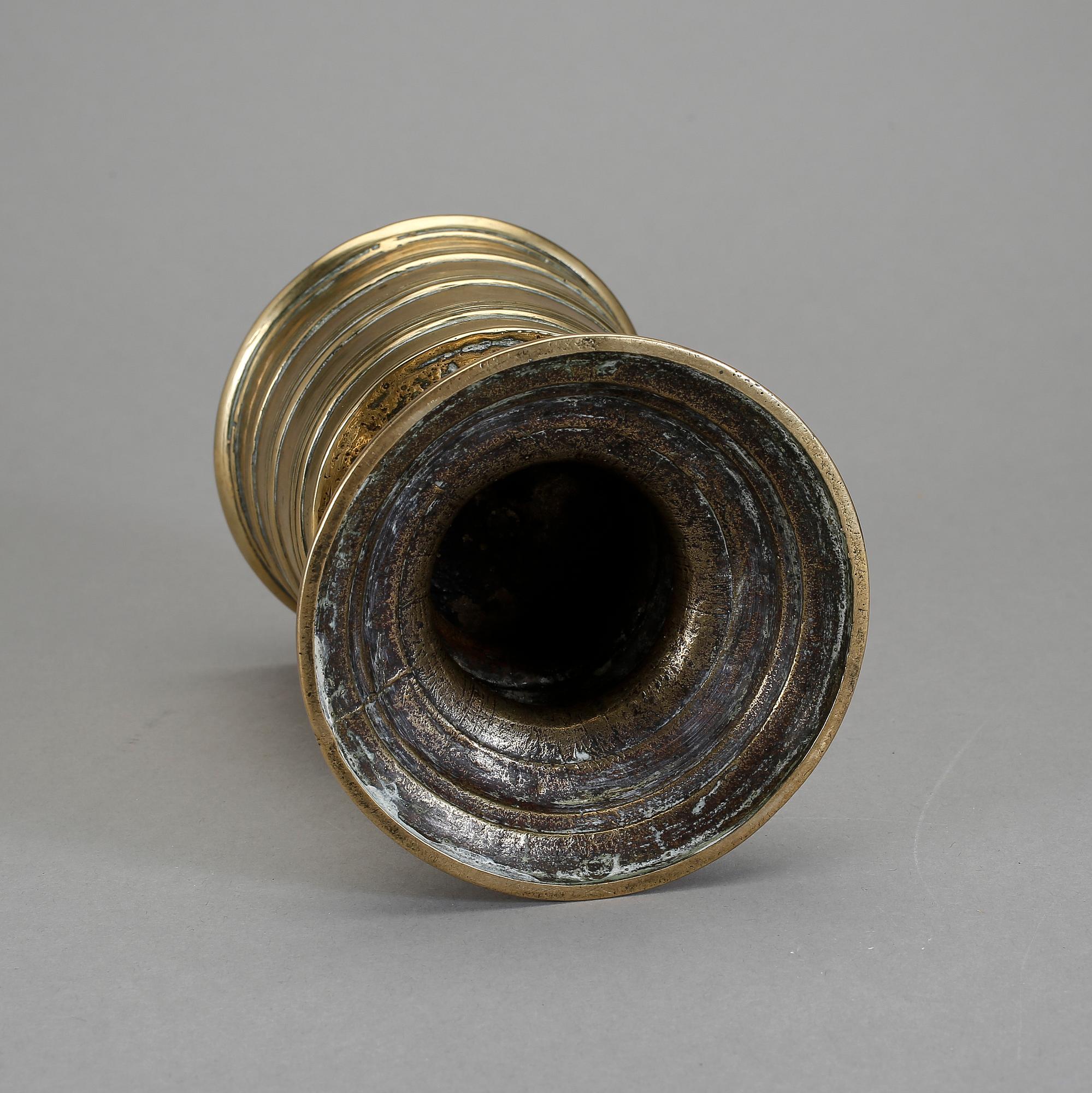 BÄGARE, mässing, 1700/1800-tal.