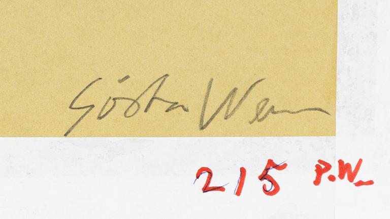 Gösta Werner, "Den flygande holländaren".