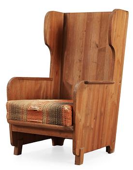 559. An Axel Einar Hjorth 'Lovö' pine armchair by NK, 1930's.