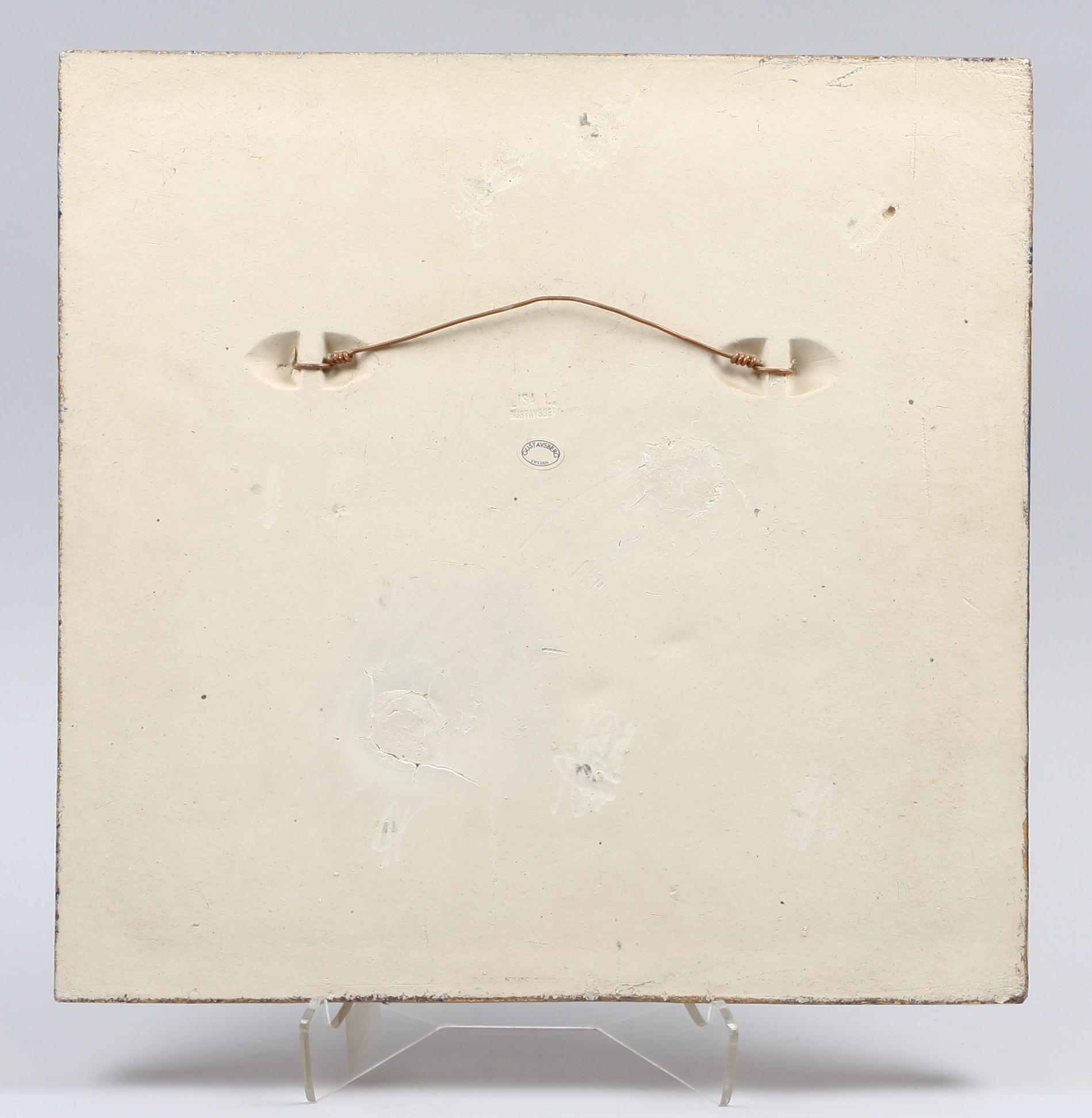 VÄGGRELIEF, stengods, Lisa Larson, Gustavsberg.