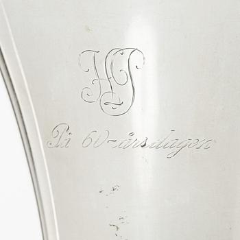 Vaser, 2 st, silver, 1941-52.