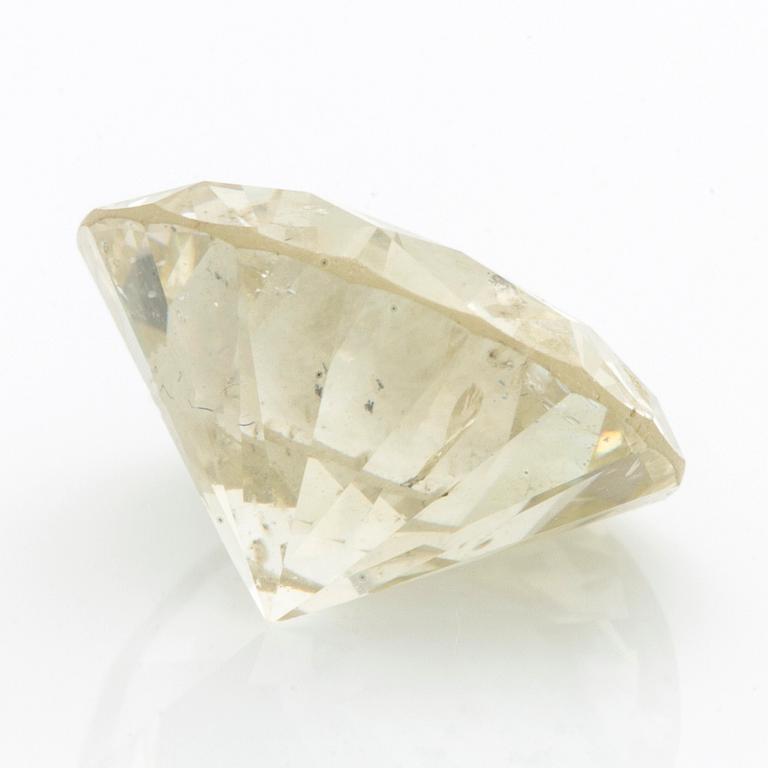 BRILJANT, lös sten, ca 2,5 ct, ca ca M-N, P1.