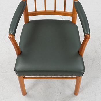 Josef Frank, a model 652 chair, Svenskt Tenn, Sweden.