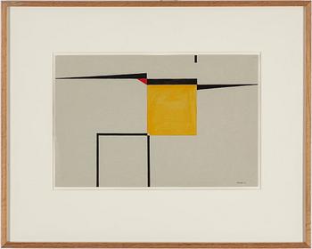 BENGT ORUP, gouache, signed and dated -53.