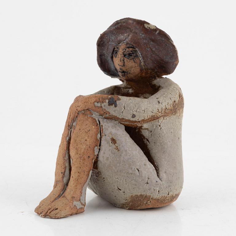 Lisa Larson, a unique chamotte stoneware sculpture, unsigned.
