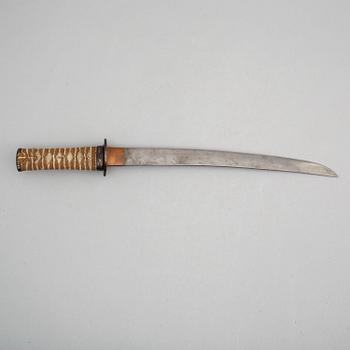 A Japanese 19th century wakizashi.