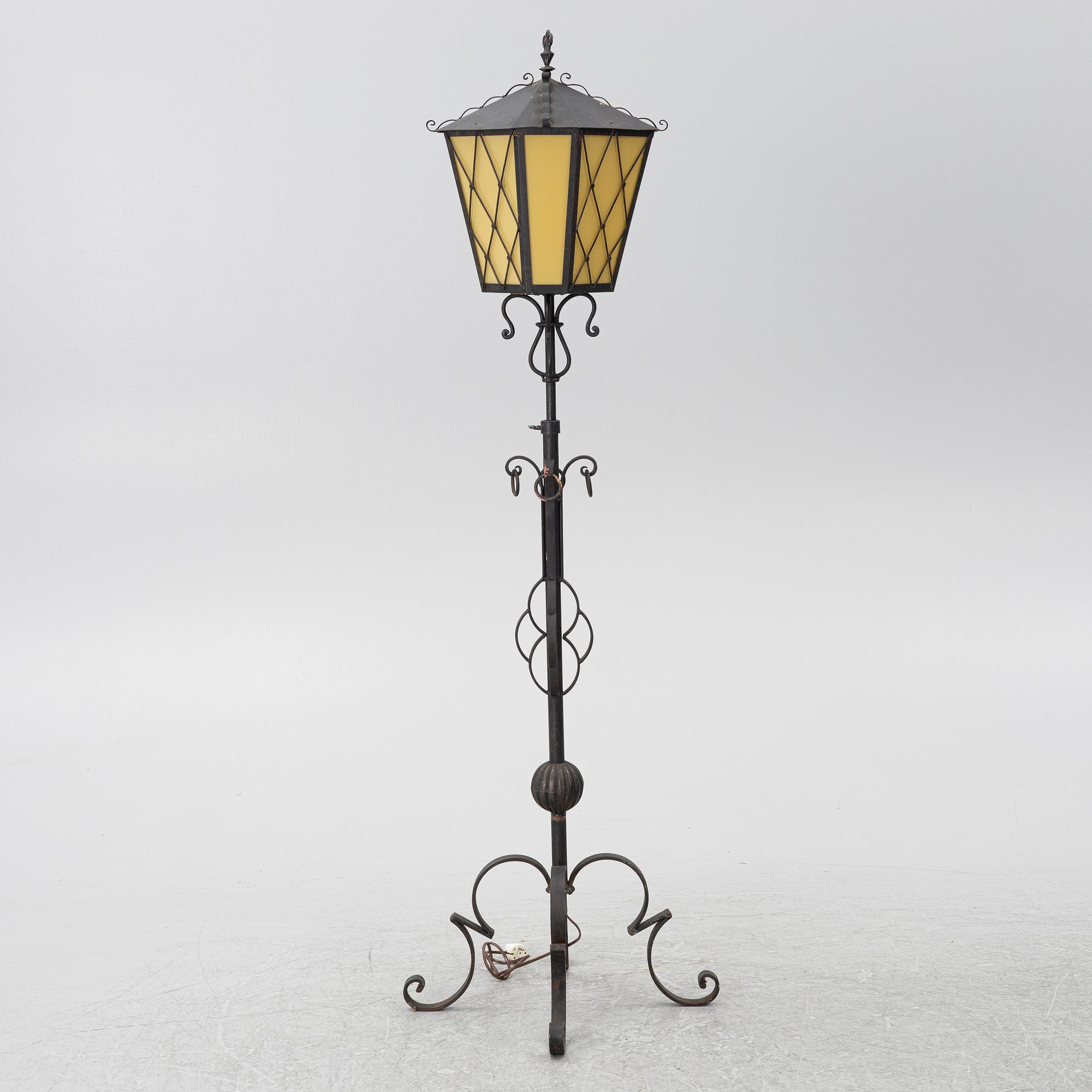 Bjerkås, a floor light model 1162, Gothenburg, 1940s.