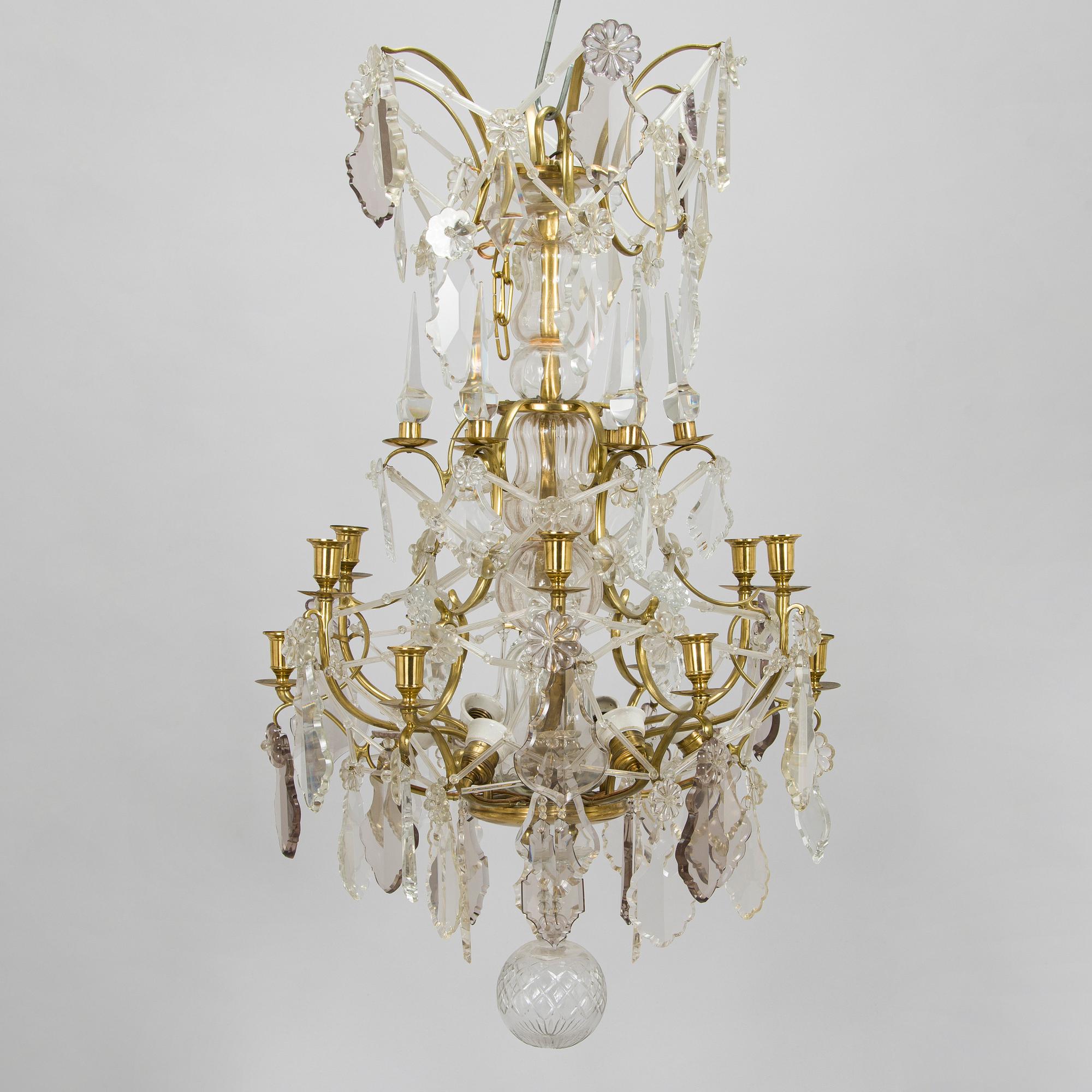 Takkrona, 1900-talets mitt.