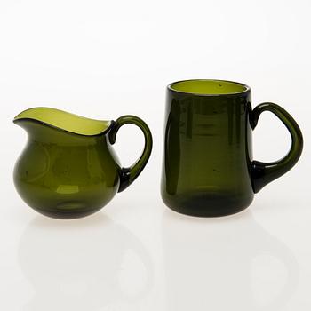 KAJ FRANCK, A 10-piece set of 'Tupa' glassware for Iittala, Finland 1948-54.