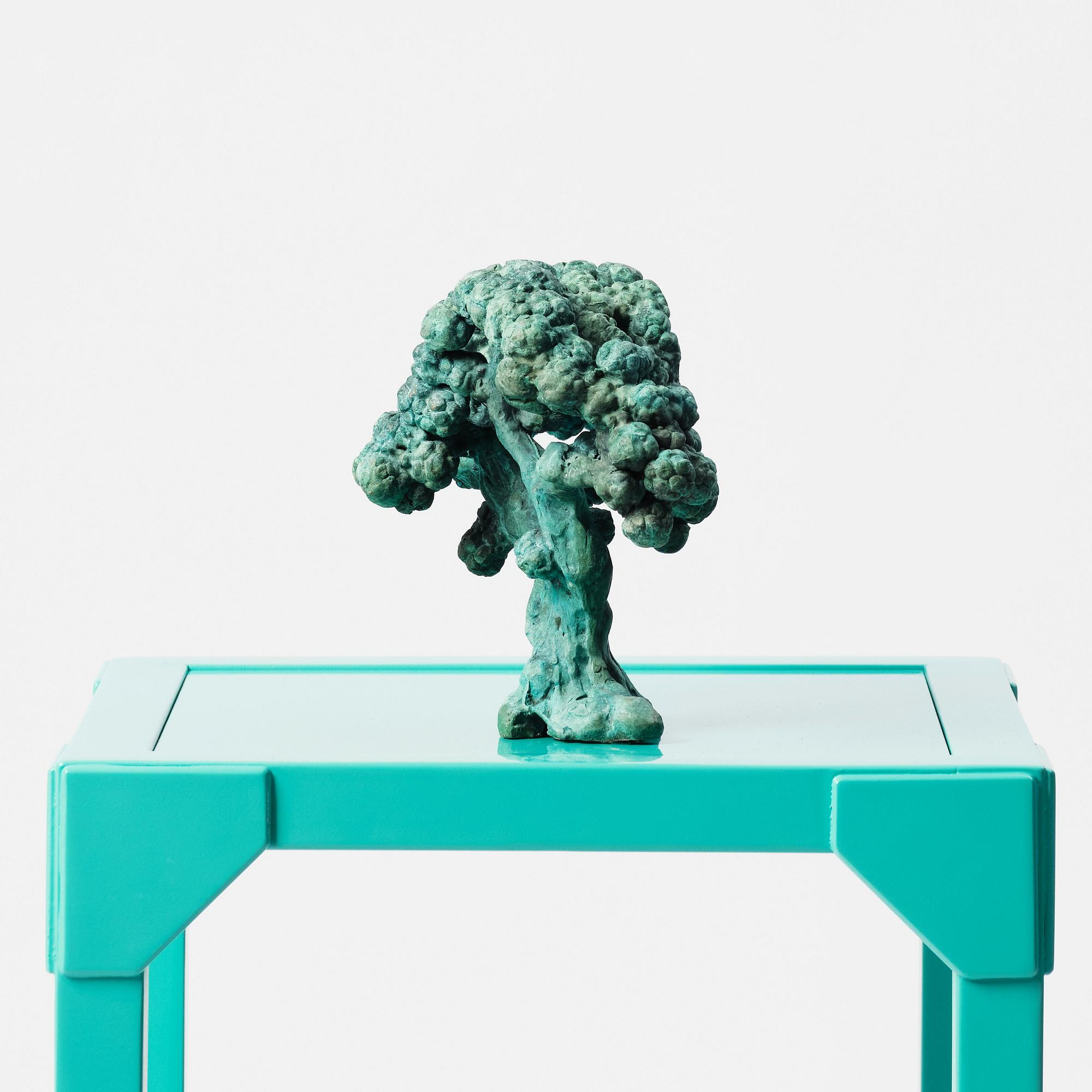 Jörgen Nilsson, skulptur, unik, "Hjortronträdet", Kronans bronsgjuteri Luleå, 2022.