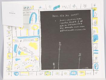 Elis Eriksson · ERIKSSON, ELIS ERNST. Litografier, 2 st. 