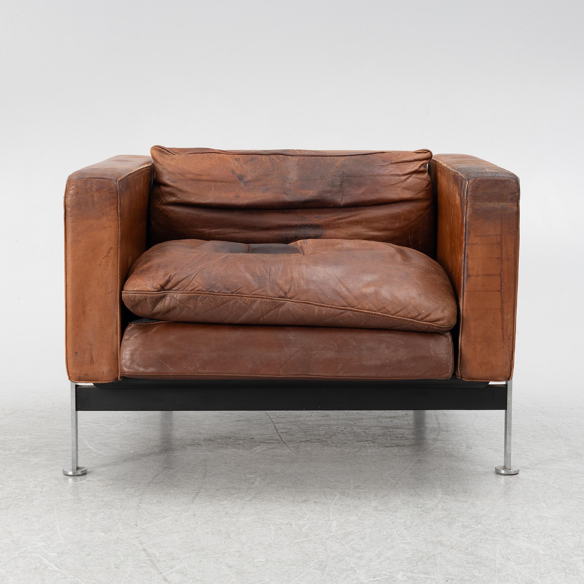 Robert & Trix Haussmann, armchair, RH302, Hans Kaufeld.