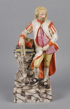 FIGURIN, flintgods. Troligen England, 1700-tal.