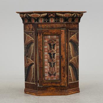 A Swedish folk art cabinet dated 1789.