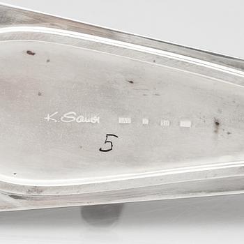 Karlheinz Sauer, kanna, egen studio, Kalmar 2016, sterling silver.