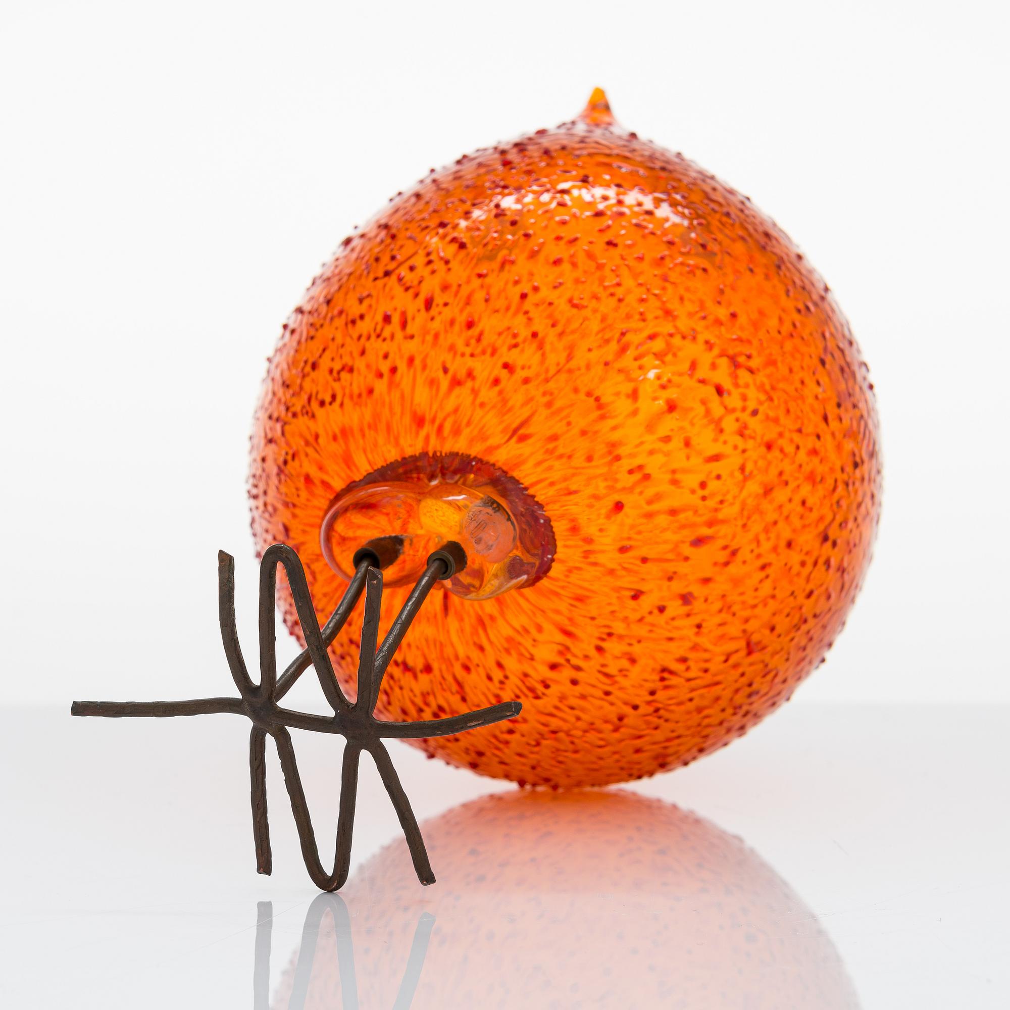 ALESSANDRO PIANON, a 1960's 'Pulcino' glass bird for Vistosi, Italy.