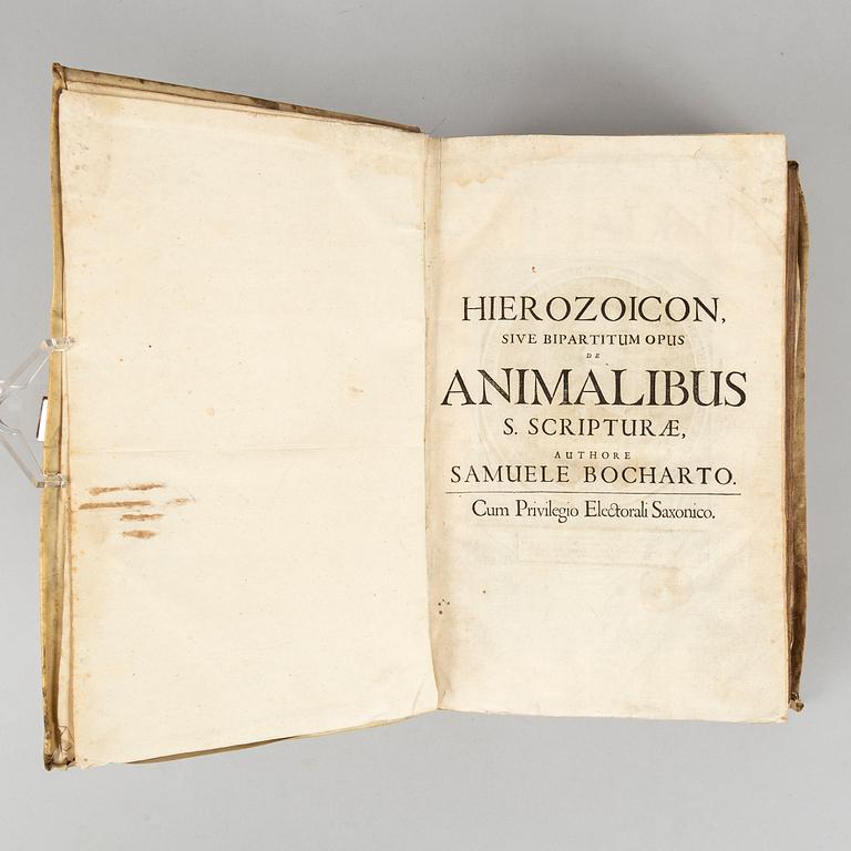 The animals of the Bible, 1675.