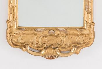 A rococo mirror.