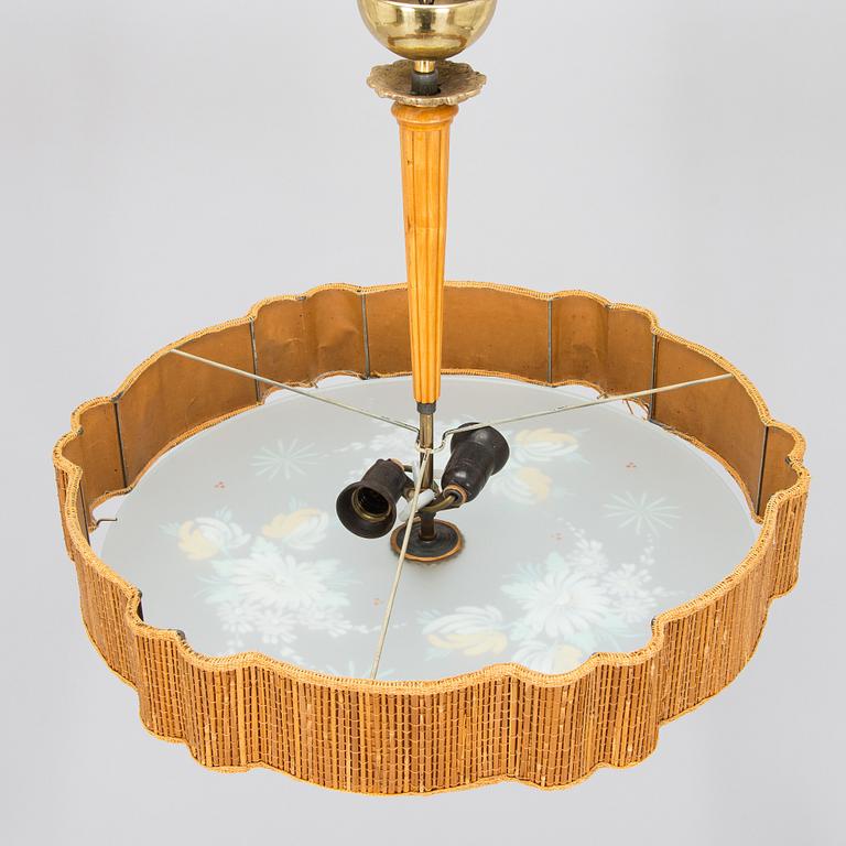 Gunnel Nyman, kattovalaisin, malli 20317 Idman / Kauklahden Lasitehdas 1900-luvun puoliväli.