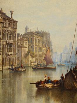 Ludwig Hermann van Hoom, Canal, Venice.