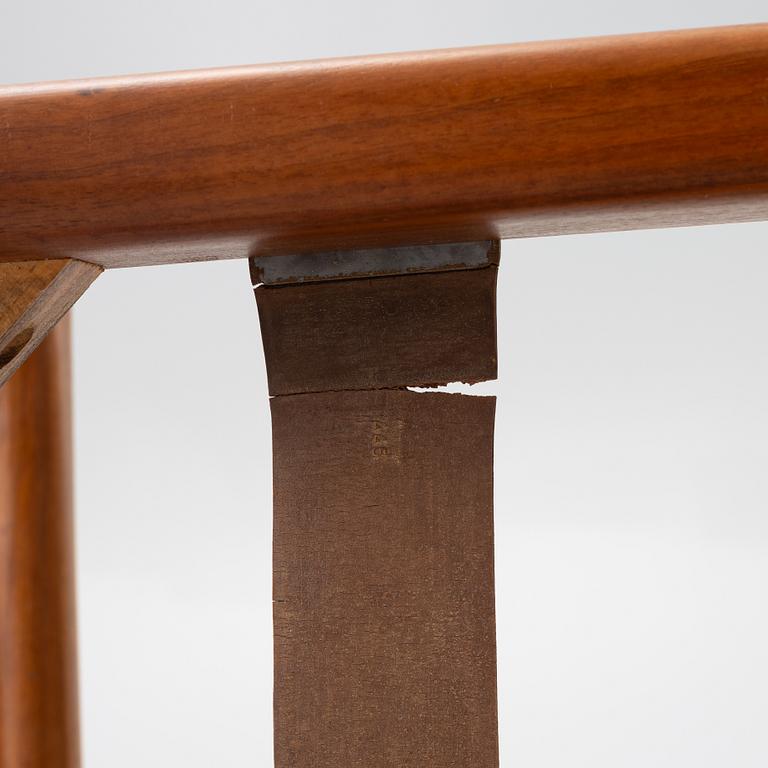 Folke Ohlsson, a pair of 'USA 75' armchairs, Dux, Sweden, 1960's.