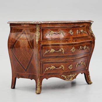 A Swedish Rococo commode.