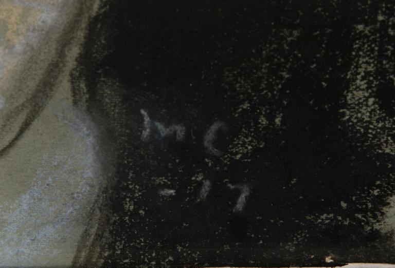 MARCUS COLLIN, pastel on canvas laid on board, signed and dated.