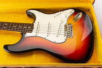 ELGITARR, Fender Stratocaster, 1965, Sunburst - time capsule condition.