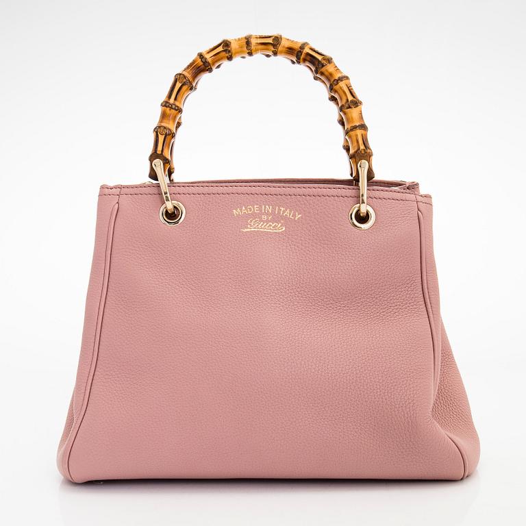 Gucci, a 'Small Bamboo Shopper' bag.