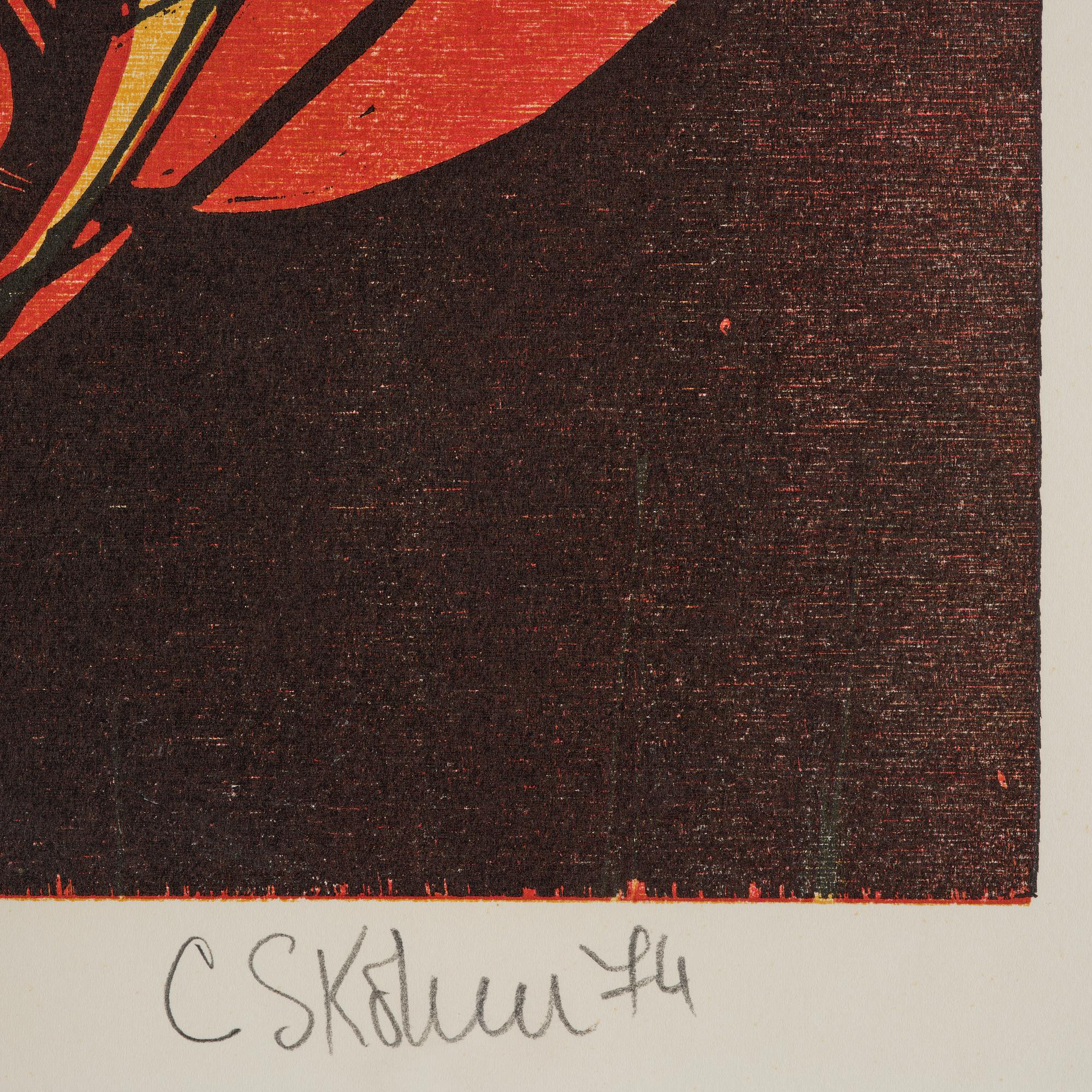 Cecil Skotnes, Untitled from: "Hommage aux Prix Nobel" (The Nobel Prize Portfolio).