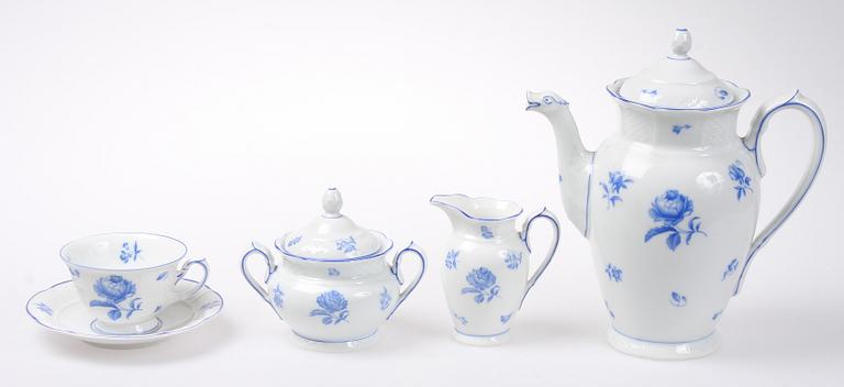 KAFFESERVIS, 14 delar, porslin, Rosenthal Bavaria, 1900-talets andra hälft.