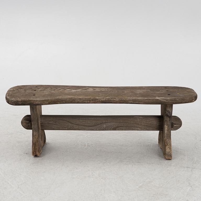 A garden bench, Dartington Hall Ltd, England.