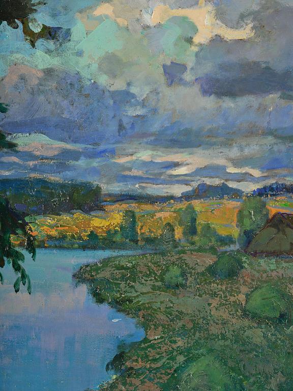 Roman Nyman, By the lake.