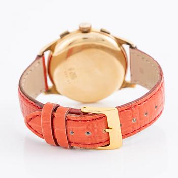 Portex, wristwatch, 18K gold, chronograph, 38 mm.
