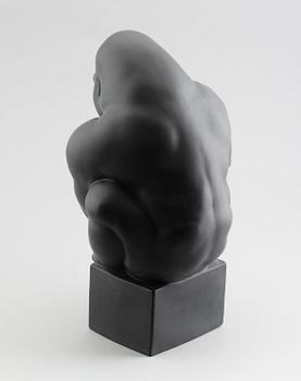 SKULPTUR, porslin, Pia Langelund, Royal Copenhagen, signerad, 1900-/2000-tal.