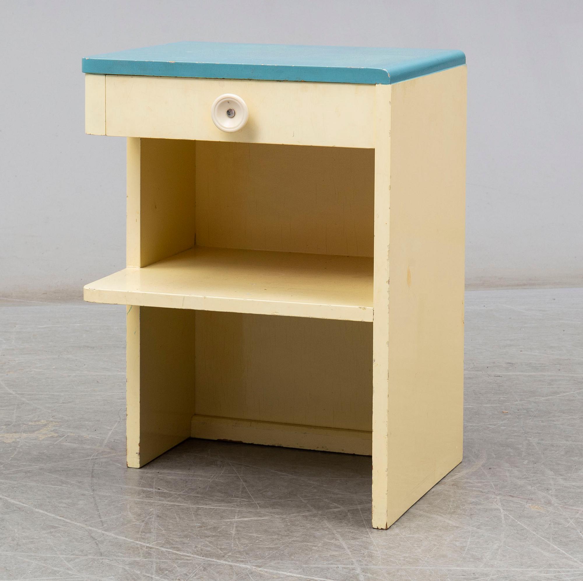 A bed side table from the 1930's.