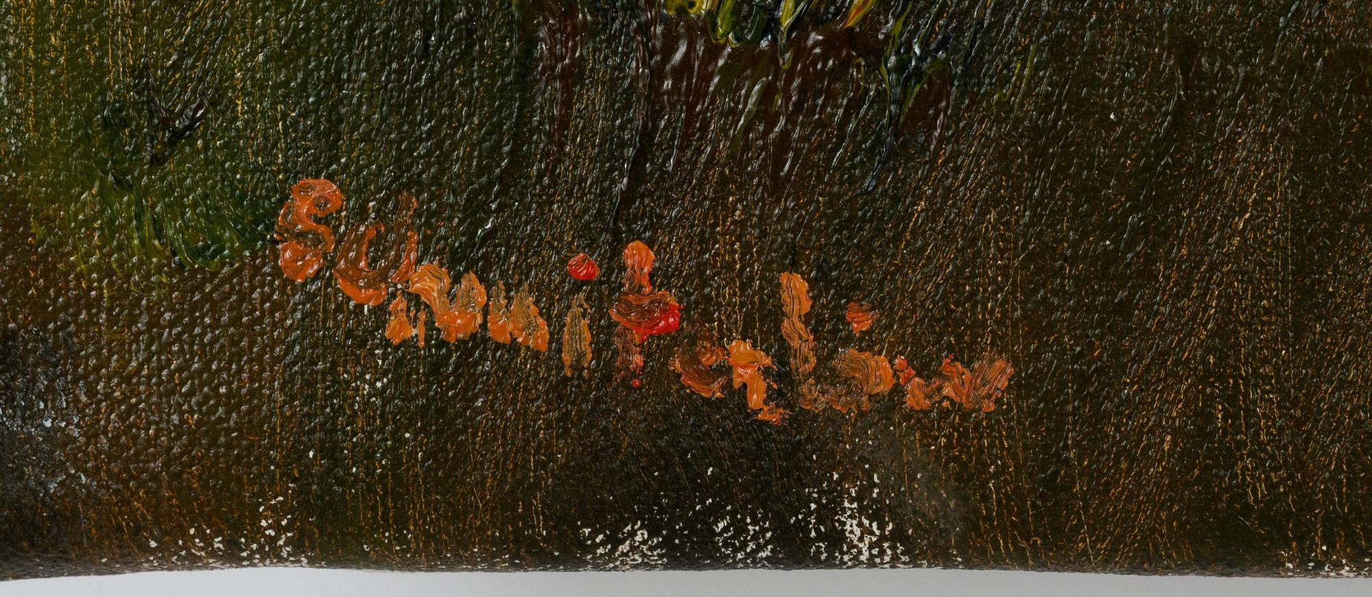 Bertram Schmiterlöw, oil on canvas, signed.