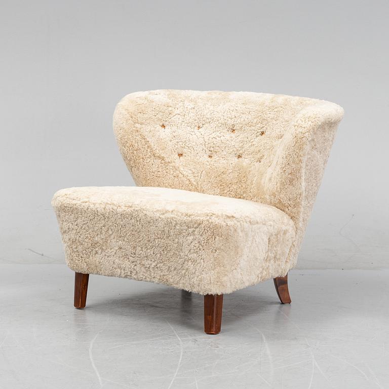 Gösta Johnsson, a Swedish Modern easy chair, mid 20th Century.