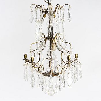 Chandelier, Rococo style, first half of the 20th century.