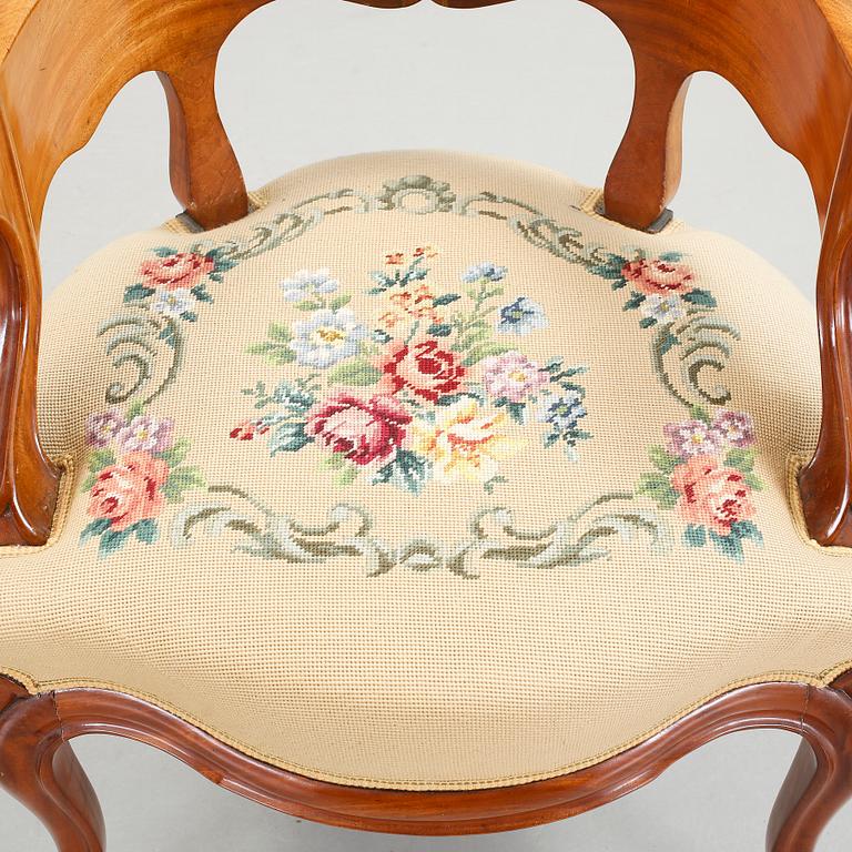 KARMSTOL, 1800-talets andra hälft.