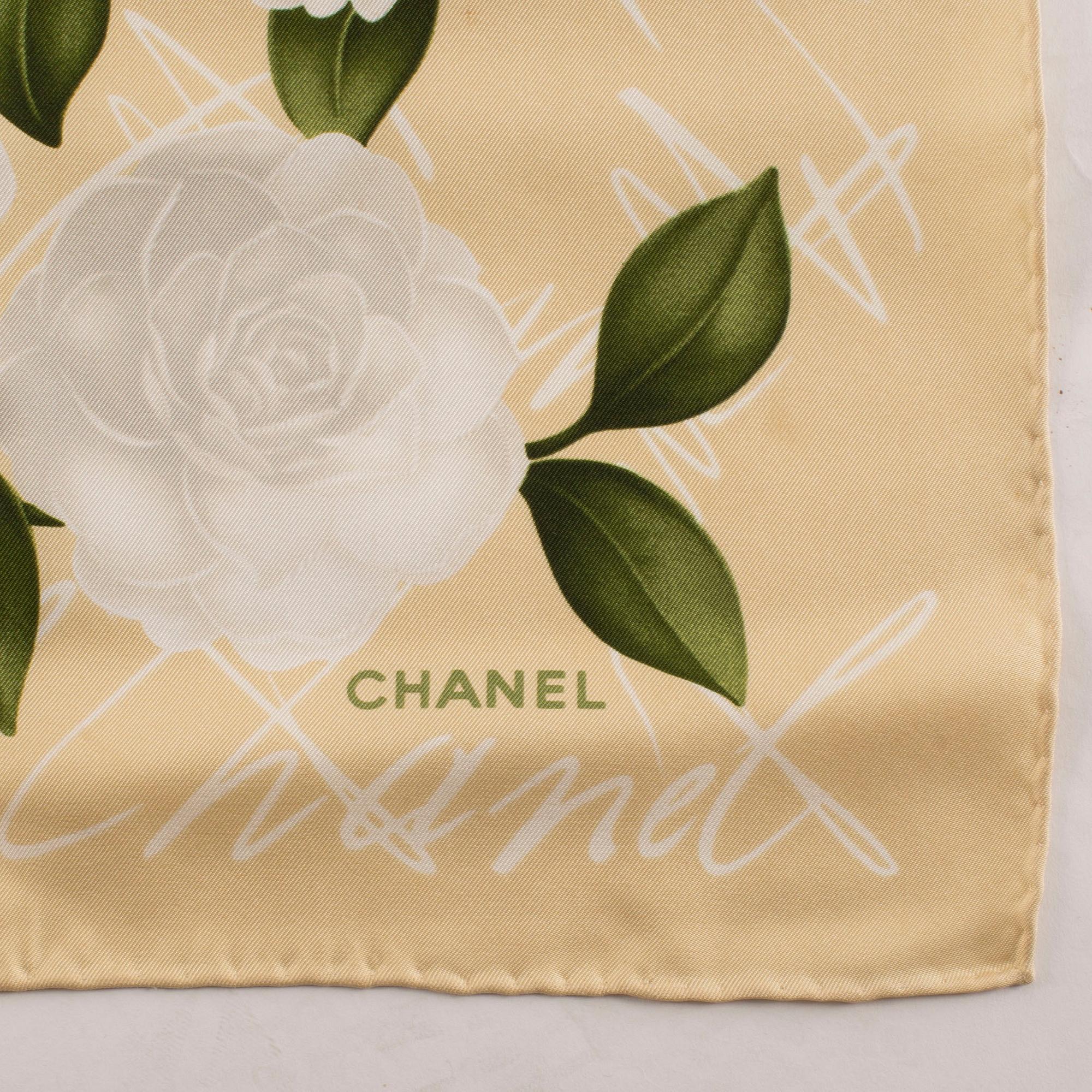CHANEL, scarf.