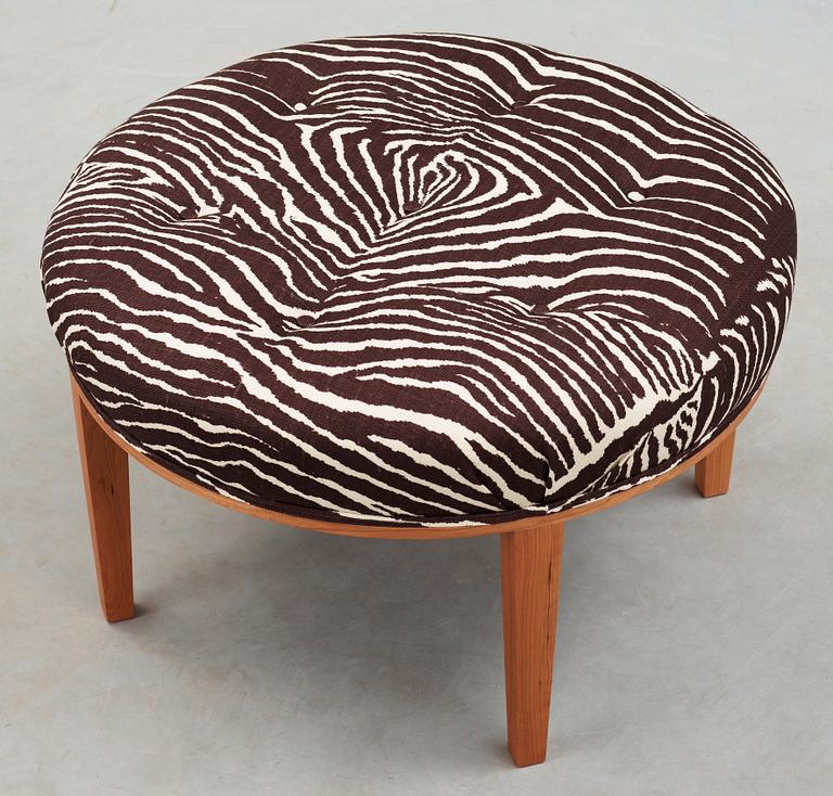 A Josef Frank stool, Svenskt Tenn, model 647.