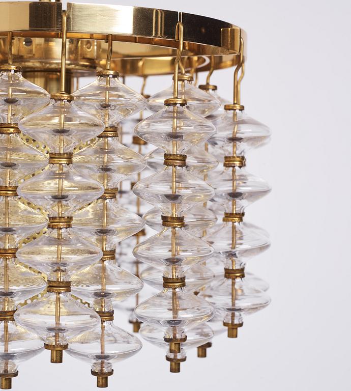 Hans-Agne Jakobsson, an 'Estrella' Ceiling Light, modell T581/H, Markaryd 1960-70s.