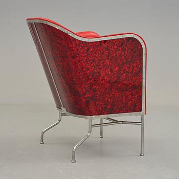 Mats Theselius, a "Star" easy chair for Källemo Sweden, 2009.