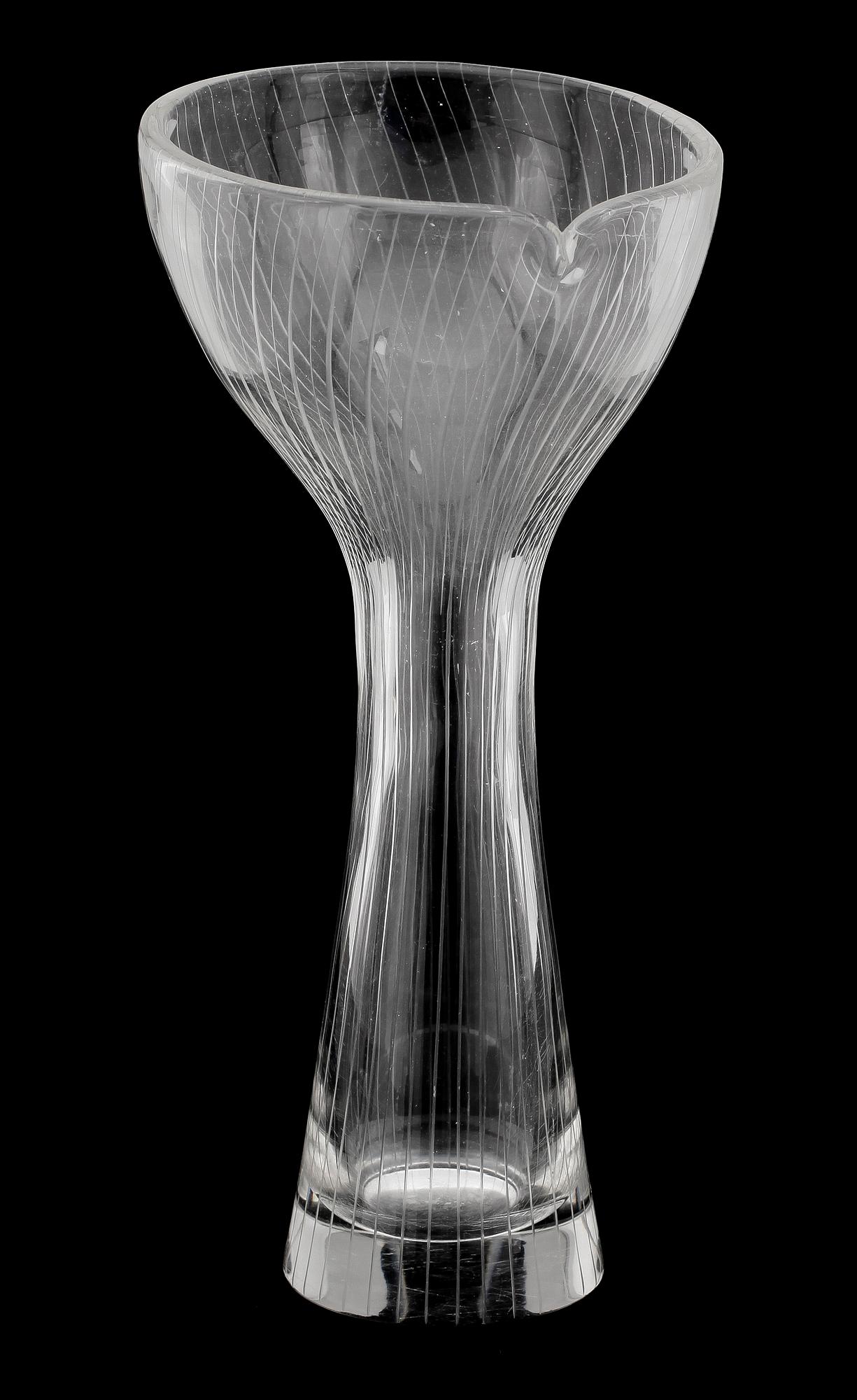 VAS. Glas. Tapio Wirkkala, Iittala, Finland, 1900-tal.