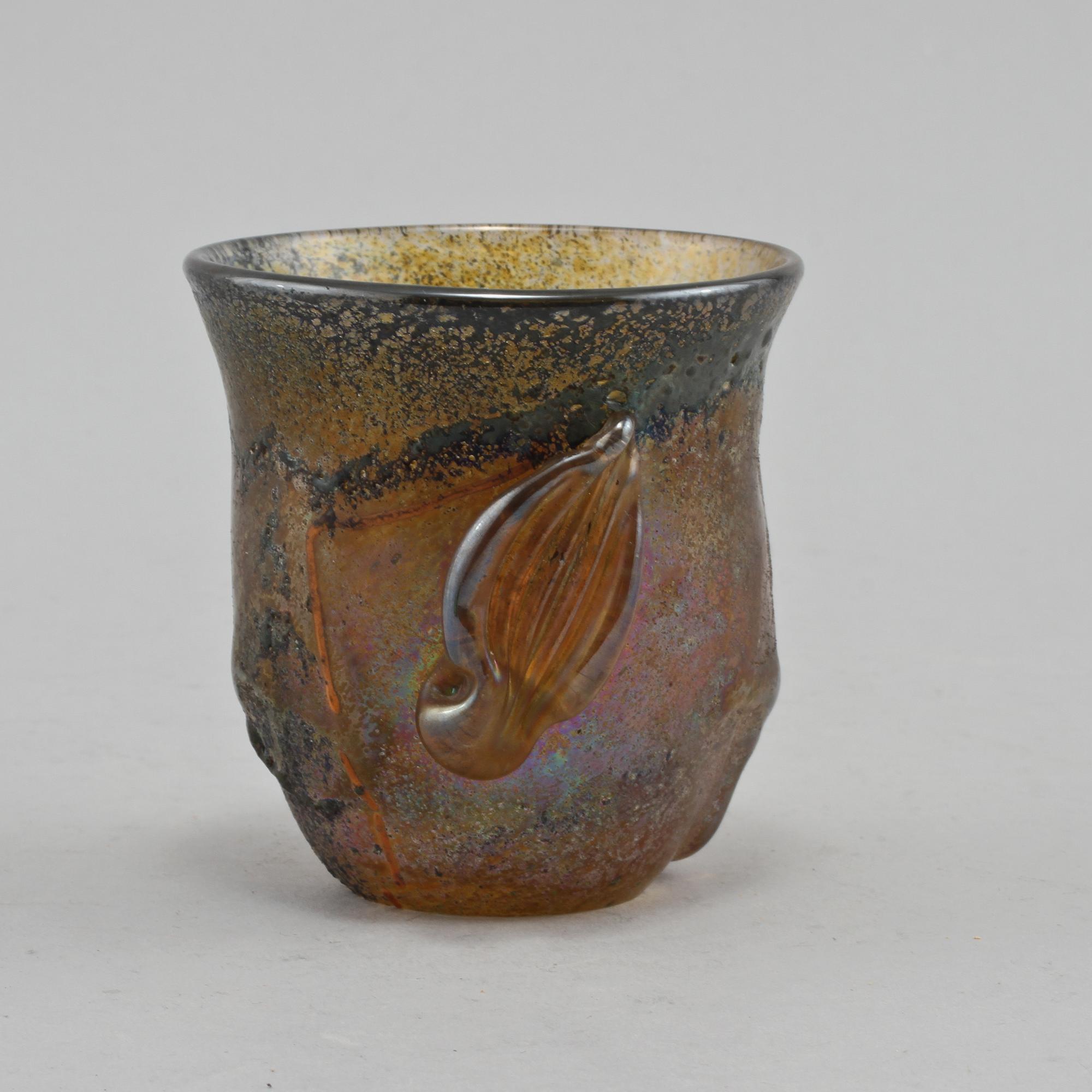 VAS, glas, Bertil Vallien, Boda, Unik, signerad, sent 1900-tal.