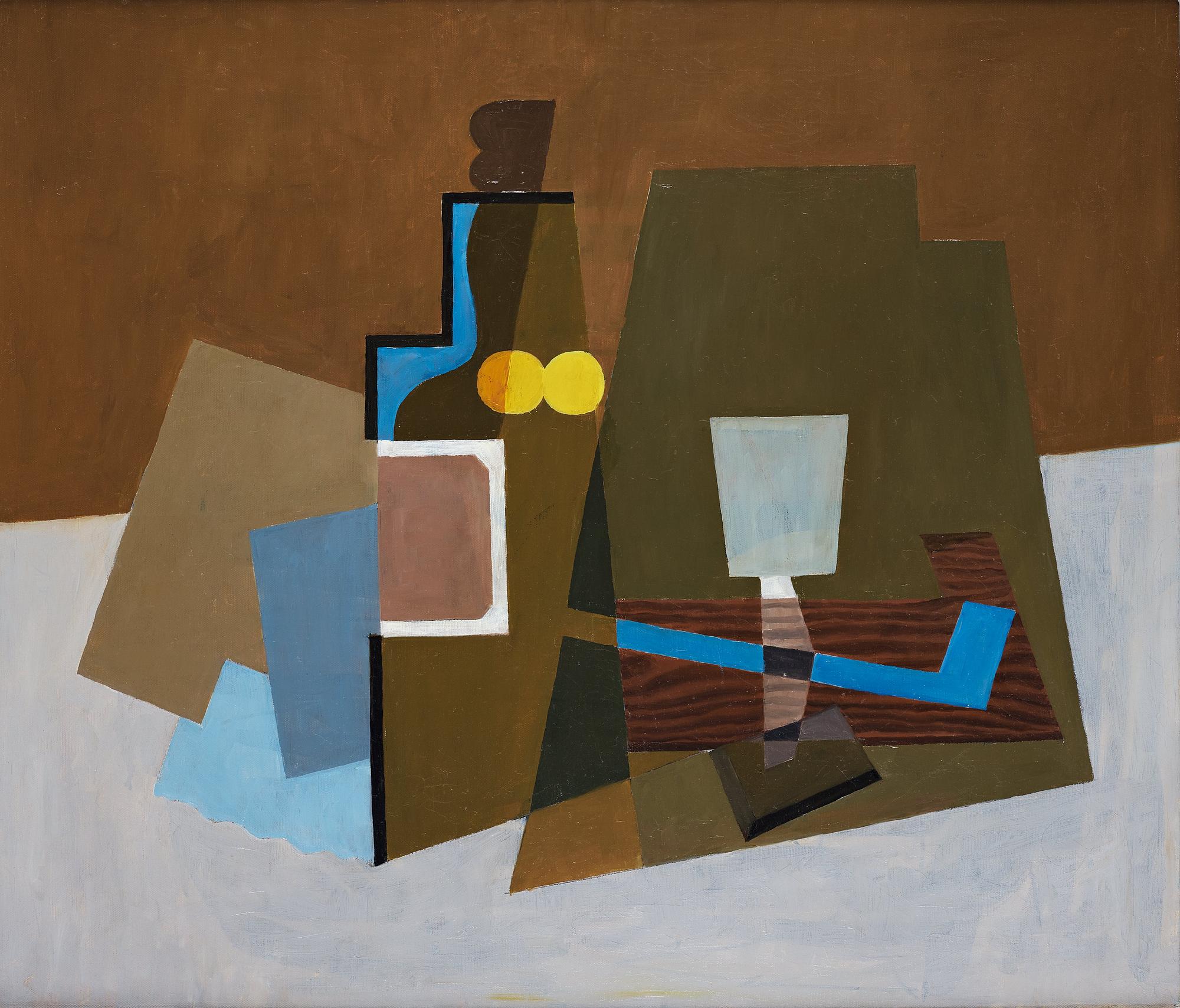 Otto G Carlsund, Sketch for a mural painting for a dining room.