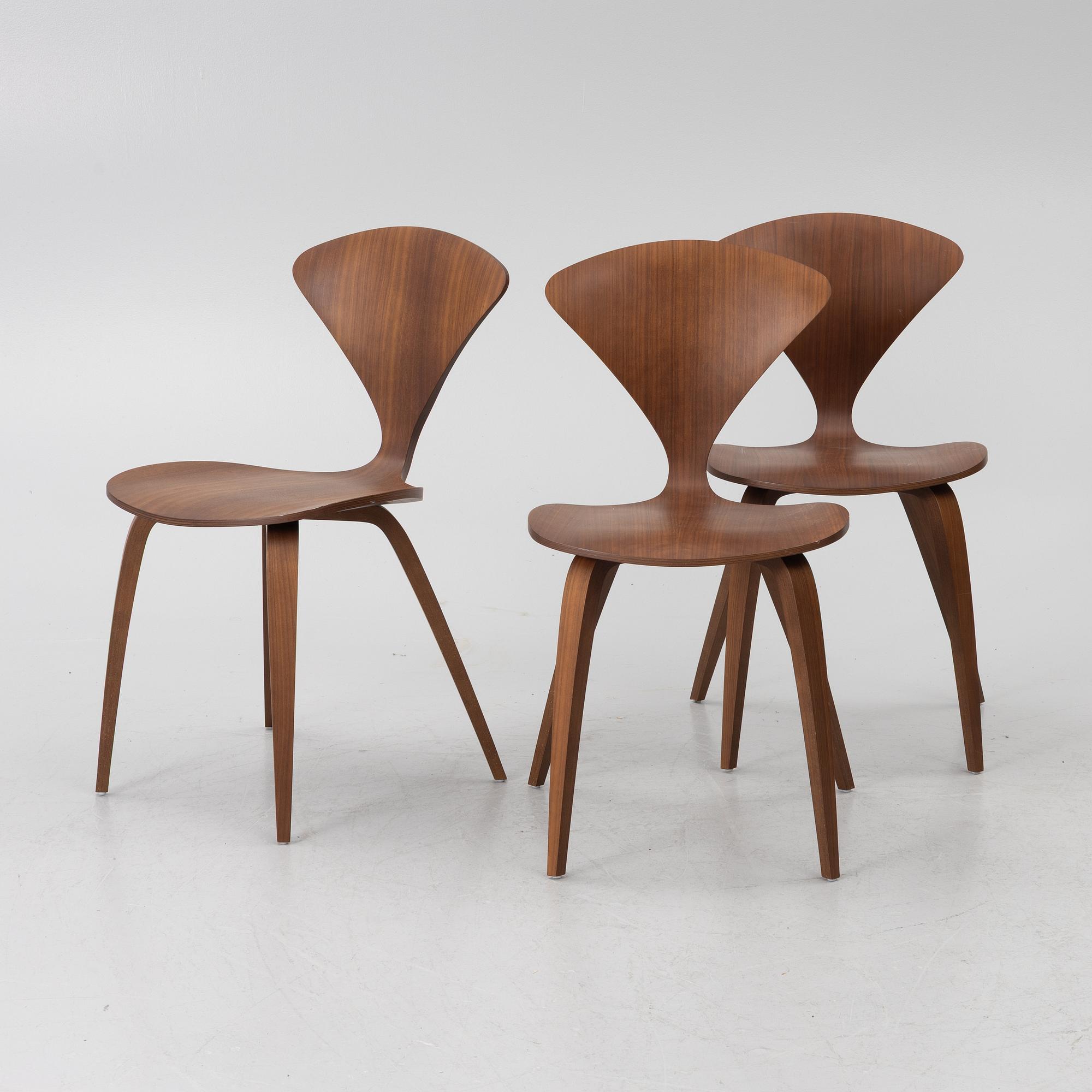 Norman Cherner, stolar, 3 st, the Cherner Company, samtida.